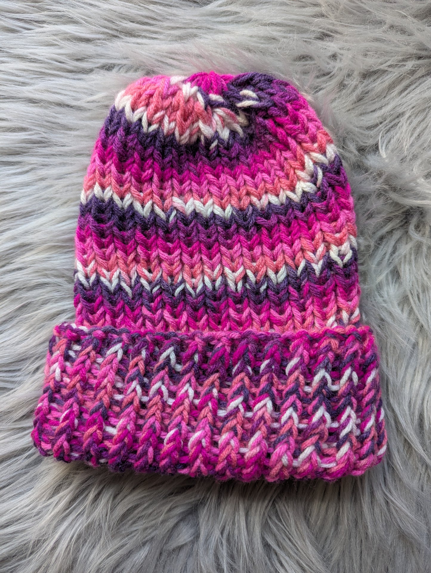 Gestrickte Mütze - Acrylic Garn - Wintermütze - Damen